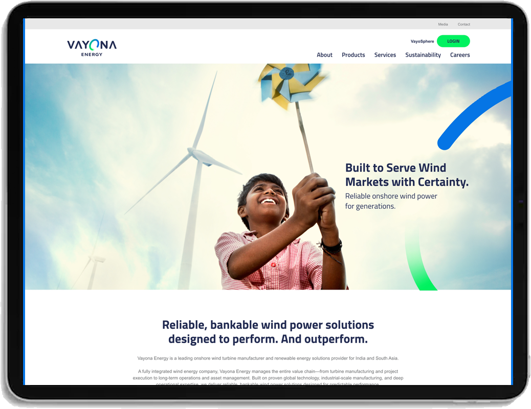 Website Screen