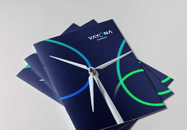 Brochure with Vayona Branding
