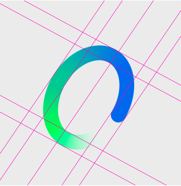Logo Construction Grid