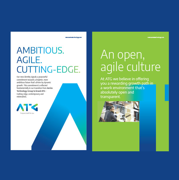 The brand transition from Aeries Technology Group to ATG