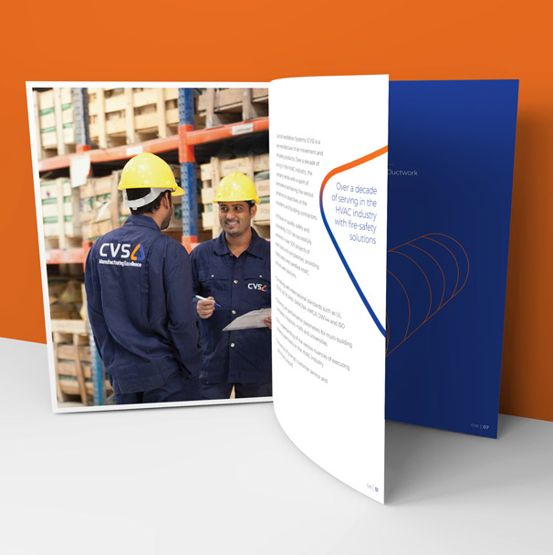 Re-branded a leading company in HVAC category for UAE market