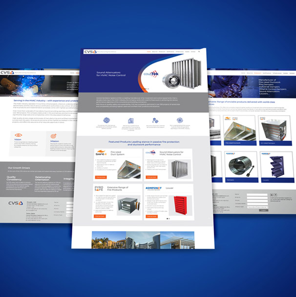 Re-branded a leading company in HVAC category for UAE market
