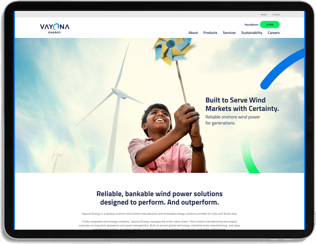 Website Screen